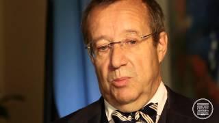 Estonian President Toomas Hendrik Ilves discusses cybersecurity