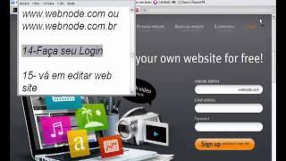 Como Configurar e botar Um Dominio Tk No Webnode  360p