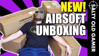 NEW Airsoft Unboxing!... Here we go Again | SaltyOldGamer Airsoft Unboxing