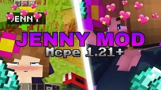 Install Jenny Mod V2 In Minecraft PE 1.21+ ||How to Play Jenny Mod In Minecraft PE