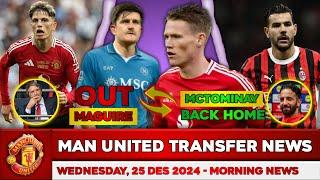  MANCHESTER UNITED NEWS TODAY  MAN UNITED TRANSFER  INEOS WANT MAGUIRE SWITCH MCTOMINAY ??