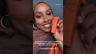 Ethiopian Canadian YouTuber @AyshaHarun launching Lip treatment oil #shortsfeed #shortsviral