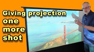 My past projector missteps & a new start