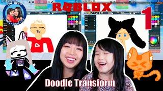 EP1 - Funny Doodle Transform gameplay in Roblox #roblox