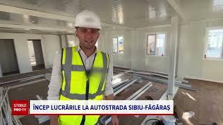 Încep lucrările la autostrada Sibiu-Făgăraș