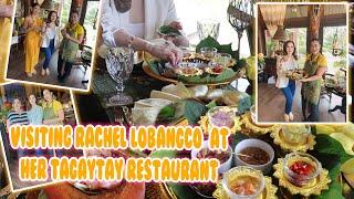 VISITING RACHEL LOBANGCO AT HER TAGAYTAY RESTAURANT RESORT