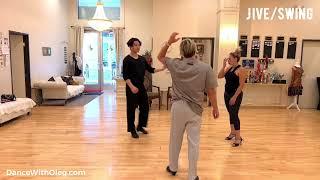 How to dance Swing (Jive)? - basic steps + actions tutorial by Oleg Astakhov - DanceWithOleg.com