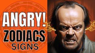 Unveiling the Scary Side of Anger for Each Zodiac Sign!