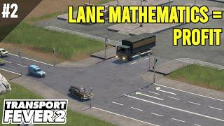 Applying Lane Mathematics in Transport Fever 2 Autumn Update | Hard Playthrough | 2