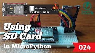 024 - ESP32 MicroPython: SD Card