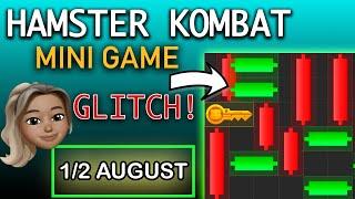 Hamster Kombat NEW solved glitch easy Mini Game Challenge for KEY - AUGUST 1 / AUGUST 2  error slow