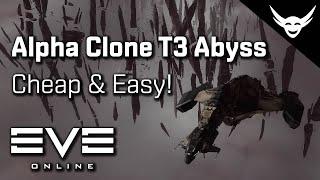 EVE Online - (80mil/h) EASY Alpha Clone T3 Abyss fit