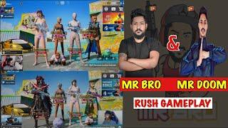 MR BRO & MR DOOM rush gameplay || Erangal map || srilanka best pubg streamers