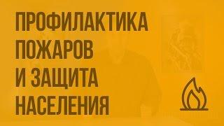 Профилактика пожаров в повседневной жизни и организация защиты населения. Видеоурок по ОБЖ 8 класс