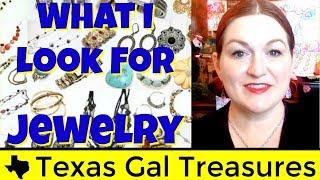 Jewelry - What I Look For at Thrift Stores & Garage Sales - Selling Jewelry on Ebay and Etsy