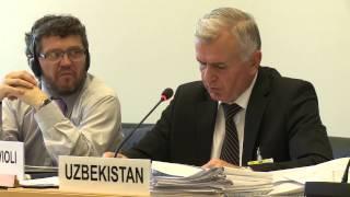 Webcasting of the Uzbekistan review by the UN Human Rights Committee - Day 2 / Part 2