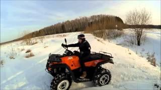 Stels atv 300 b покатушки зимой