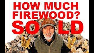 Finally, Firewood inventory! How much have I sold? How much is left?