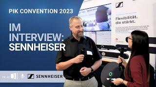 TeamConnect Ceiling 2 und mehr - Sennheiser im Interview auf der PIK Convention 2023