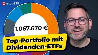 Ruhestand mit Dividenden: Joachim zeigt sein 1 Millionen € Portfolio | extraETF Portfolio-Review