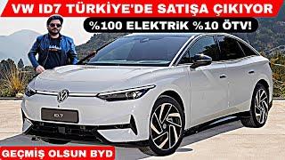 BYD MODELLERİNDEN UCUZA ELEKTRİKLİ VOLKSWAGEN ID7 TÜRKİYEDE SATIŞA ÇIKIYOR %100 ELEKTRİK %10 ÖTV!