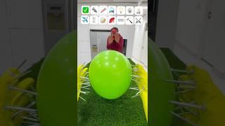 Epic Asmr Catch The Big Balloons Spider Man Challenge Burst MiX#shorts #asmr #viralvideo #foryou