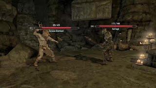 Skyrim Battles - Red Eagle vs. Mikrul Gauldurson, Forsworn Briarheart, Dragon Priest, and more