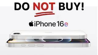 iPhone 16e is a scam