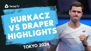 Jack Draper vs Hubert Hurkacz Highlights | Tokyo 2024