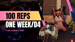 Tone Up with 100 REPS One Week Challenge! (Day #4)