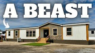 THIS THING IS TURNING HEADS! BRAND NEW manufactured home! Mobile Home Tour