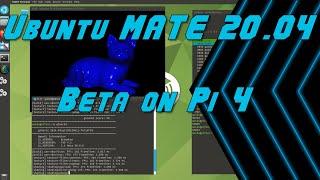 Ubuntu MATE 20.04 Beta on Raspberry Pi 4 8GB