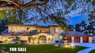 ULTIMATE Henderson Home for Sale | THEATER, Waterfalls, RIVER, Pool, SPA, Fountains, Outdoor Bath