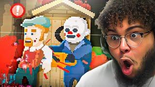 A DISTURBING SLASHER GAME... BUT IM THE KILLER | The Happyhills Homicide