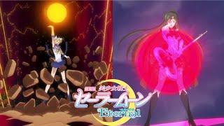 [1080p] World Shaking & Dead Scream (Super Sailor Uranus & Super Sailor Pluto Attack)