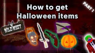 How to get Halloween Items (Halloween Event 2021) PART 1 | The Wild West | Roblox