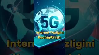 Internet tezligini kuchaytirish 5G qilish 