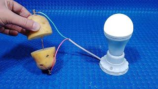 How to make free energy from potato (Don't miss this project) | Simple Tips