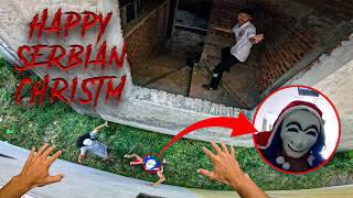 SERBIAN DANCING LADY REAL LIFE ESCAPE 46.0 | Horror Parkour Pov Short | Bubbles 3Run