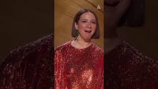 Kristen Wigg and Maya Rudolph teach an acting class at the Oscars | #Shorts