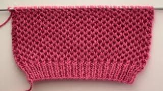 Knitting Pattern/Honeycomb Design