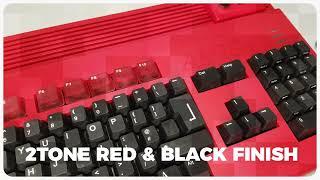 Red Hot Amiga 1200 with TF1260, Gotek, OLED, 128mb ram and More!