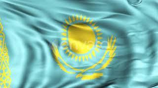 Kazakhstan Flag | Motion Graphics - Videohive template