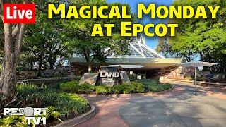 Live: Magical Monday at Epcot - Rides, Shopping & More - Walt Disney World Live Stream