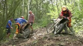 Enduro Hrobčice kamenitý výjezd