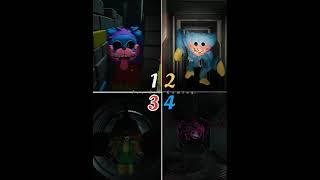 poppy playtime chapter 2 jumpscares (Poppy Playtime Chapter 2 Animation) Who Is The Best?? #shorts