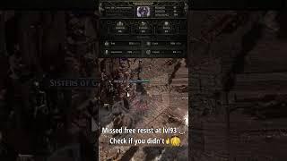 Missed free resists in Campaing #PoE2 #PoE #PathOfExile2