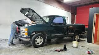 pulling the engine out on the obs