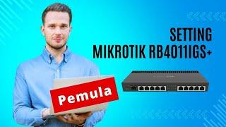 Setting Mikrotik Dasar dengan Winbox Pemula