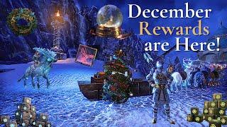 Favorite Motif in Store! ESO Crown Showcase + Login Rewards (December Review)